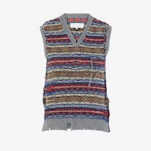 Maison Margiela FW2020 'Fair Isle' Vest